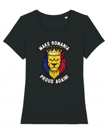 Suporter Romania - Make Romania proud again Black