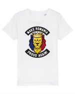 Suporter Romania - Make Romania proud again Tricou mânecă scurtă  Copii Mini Creator