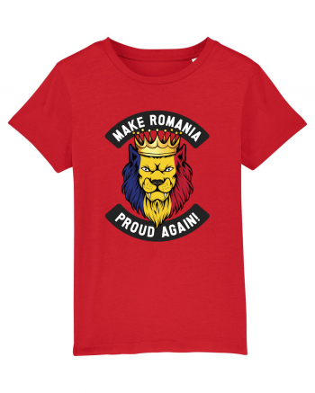 Suporter Romania - Make Romania proud again Red