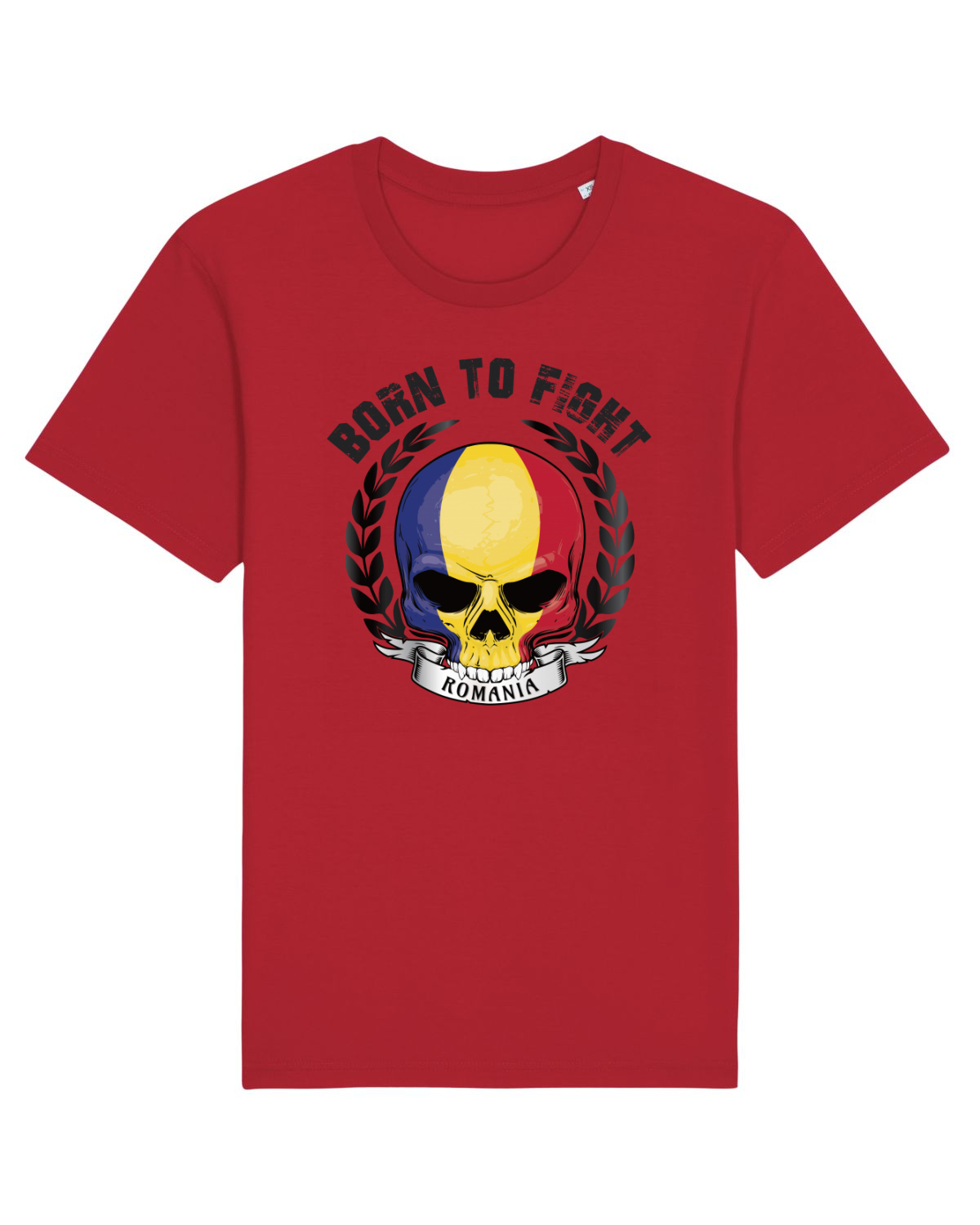 Tricou mânecă scurtă Unisex Rocker Red