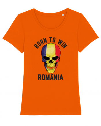 Suporter Romania - Romania - Born to win Bright Orange