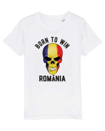 Suporter Romania - Romania - Born to win White