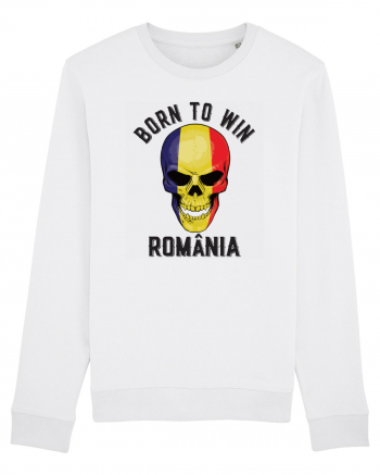 Suporter Romania - Romania - Born to win White