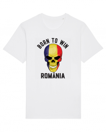 Suporter Romania - Romania - Born to win White