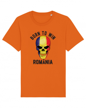 Suporter Romania - Romania - Born to win Bright Orange
