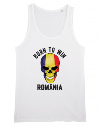 Suporter Romania - Romania - Born to win White