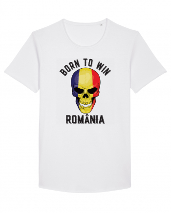 Suporter Romania - Romania - Born to win White