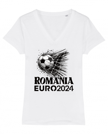 pentru suporteri - Romania da goluri la Euro 2024 White