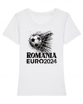 pentru suporteri - Romania da goluri la Euro 2024 White