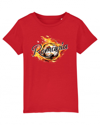 Suporter Romania - Romanian fireball Red