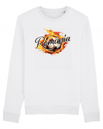 Suporter Romania - Romanian fireball White