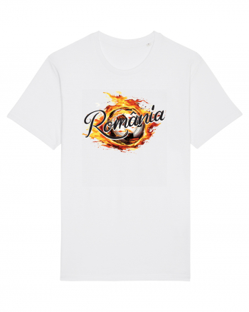 Suporter Romania - Romanian fireball White