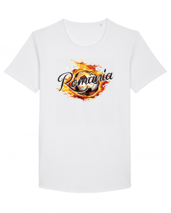 Suporter Romania - Romanian fireball White