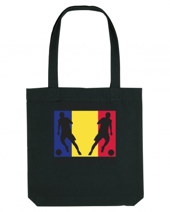 Fotbal Romania - Romanian supporter v1 Black