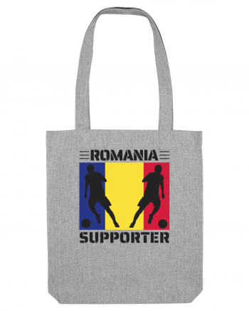 Fotbal Romania - Romanian supporter v1 Heather Grey