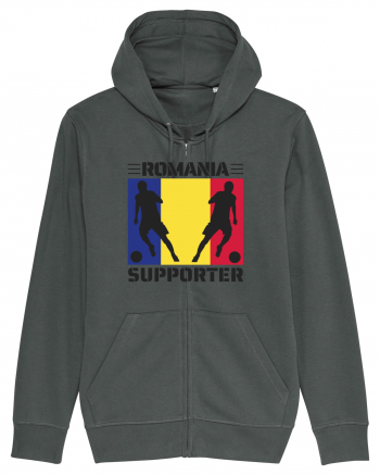 Fotbal Romania - Romanian supporter v1 Anthracite