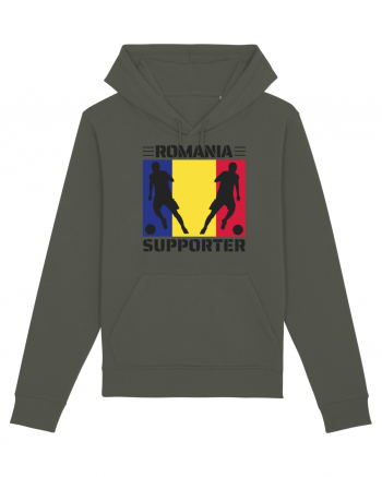 Fotbal Romania - Romanian supporter v1 Khaki