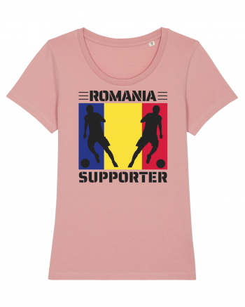 Fotbal Romania - Romanian supporter v1 Canyon Pink