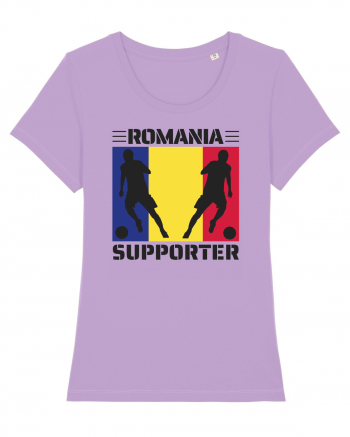 Fotbal Romania - Romanian supporter v1 Lavender Dawn