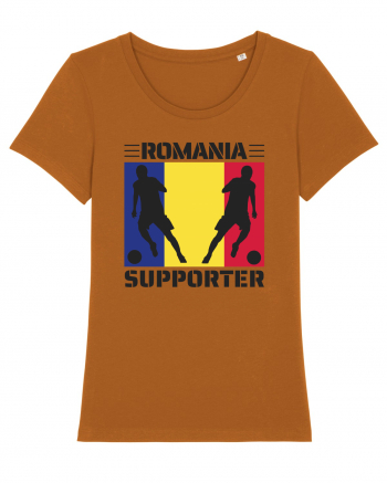 Fotbal Romania - Romanian supporter v1 Roasted Orange