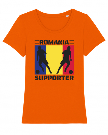 Fotbal Romania - Romanian supporter v1 Bright Orange