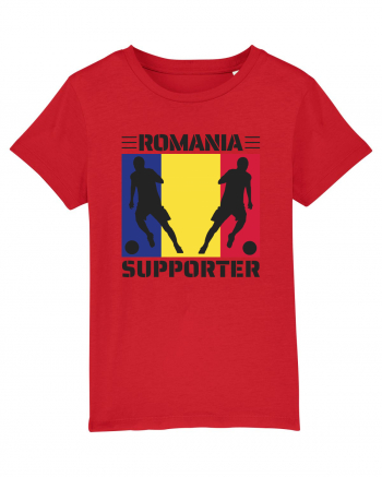 Fotbal Romania - Romanian supporter v1 Red