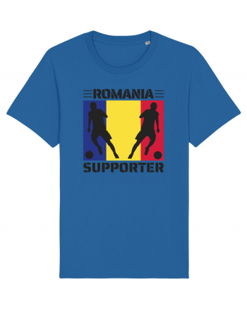 Fotbal Romania - Romanian supporter v1 Royal Blue