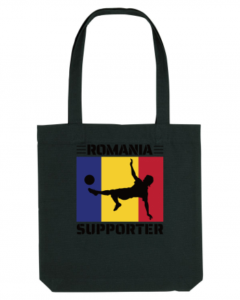 Fotbal Romania - Romanian supporter v2 Black