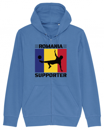 Fotbal Romania - Romanian supporter v2 Bright Blue