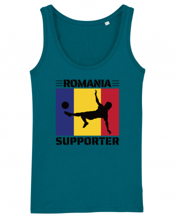 Fotbal Romania - Romanian supporter v2 Ocean Depth