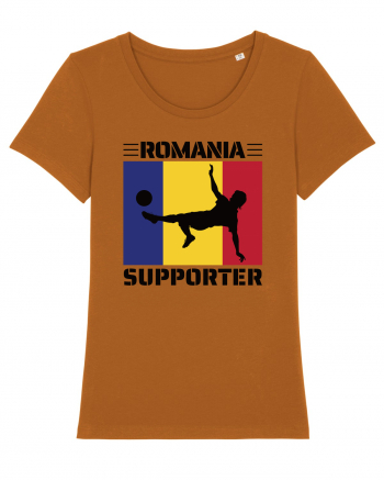 Fotbal Romania - Romanian supporter v2 Roasted Orange