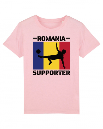 Fotbal Romania - Romanian supporter v2 Cotton Pink