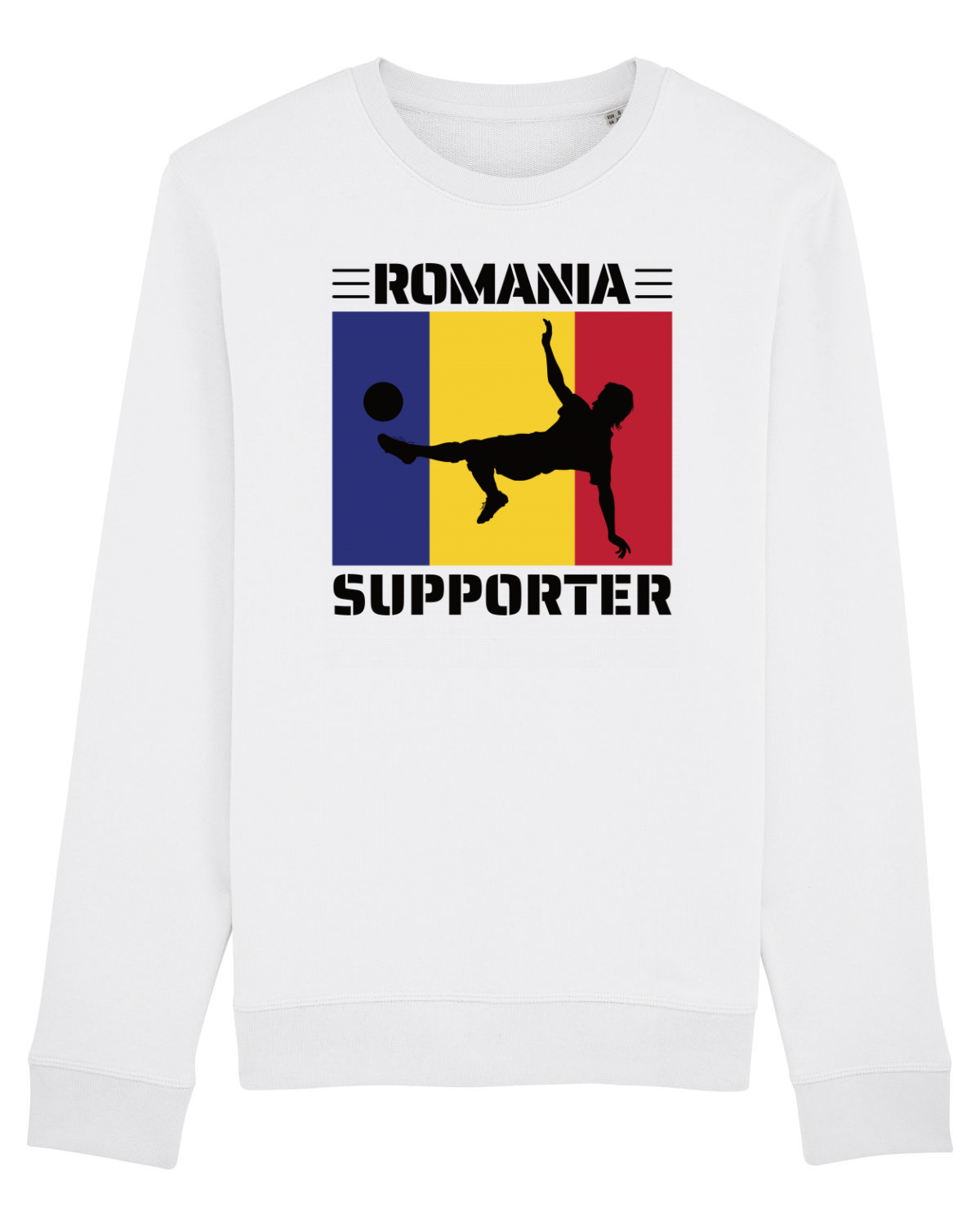 Bluză mânecă lungă Unisex Rise White