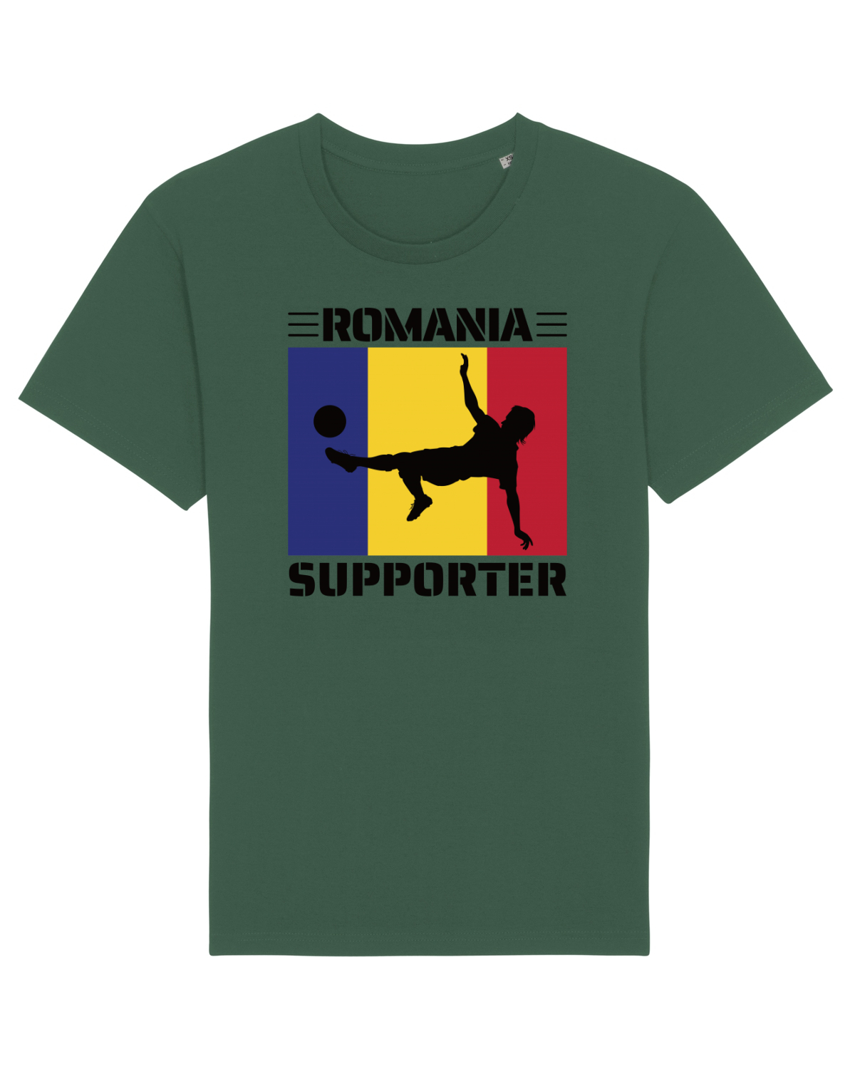 Tricou mânecă scurtă Unisex Rocker Bottle Green