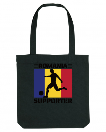 Fotbal Romania - Romanian supporter v3 Black