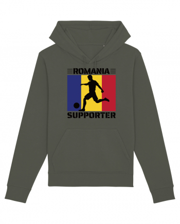 Fotbal Romania - Romanian supporter v3 Khaki