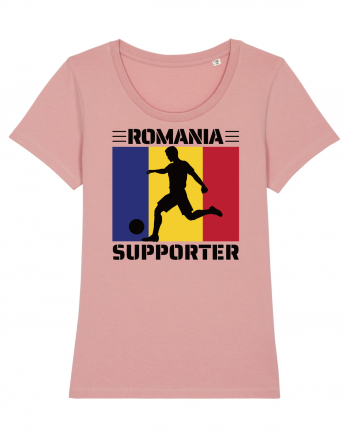 Fotbal Romania - Romanian supporter v3 Canyon Pink