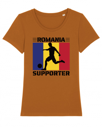 Fotbal Romania - Romanian supporter v3 Roasted Orange