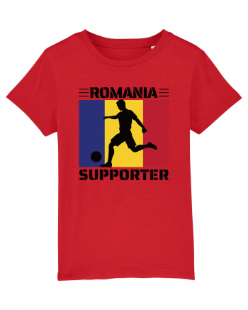 Fotbal Romania - Romanian supporter v3 Red