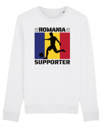 Fotbal Romania - Romanian supporter v3 Bluză mânecă lungă Unisex Rise