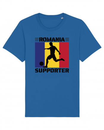 Fotbal Romania - Romanian supporter v3 Royal Blue