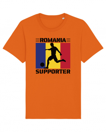 Fotbal Romania - Romanian supporter v3 Bright Orange