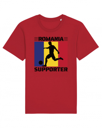 Fotbal Romania - Romanian supporter v3 Red