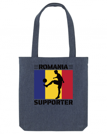 Fotbal Romania - Romanian supporter v4 Midnight Blue