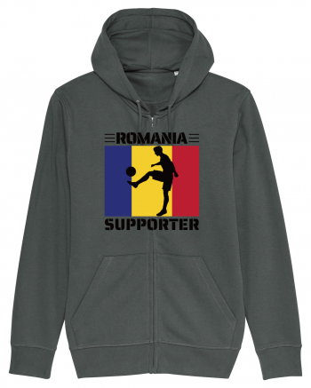 Fotbal Romania - Romanian supporter v4 Anthracite