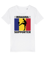 Fotbal Romania - Romanian supporter v4 Tricou mânecă scurtă  Copii Mini Creator