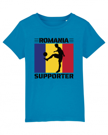 Fotbal Romania - Romanian supporter v4 Azur