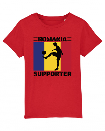 Fotbal Romania - Romanian supporter v4 Red