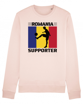 Fotbal Romania - Romanian supporter v4 Candy Pink