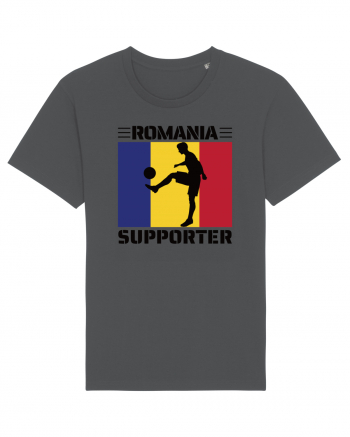 Fotbal Romania - Romanian supporter v4 Anthracite